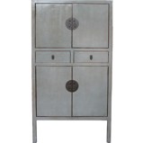Grey Chinese Large Cabinet