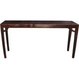 Dark Brown Console Table