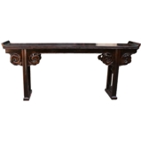 Original Rustic Black Altar Table