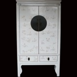White Butterflies Wedding Cabinet