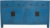 Original Chinese Blue Sideboard/Buffet