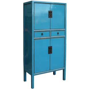 Blue Chinese Wedding Cabinet
