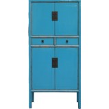 Blue Chinese Wedding Cabinet