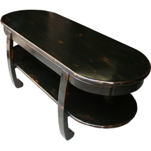 Chinese High Black Coffee Table