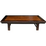 Brown Chinese Day Bed Coffee Table