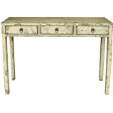 Distressed Creamed Console Table/Hall Table