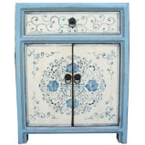 Tibetan Painted Bedside Table