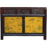 Mongolian Painted Sideboard