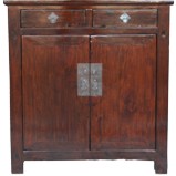 Original Dark Brown Chinese Cabinet