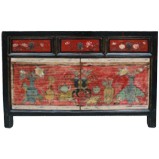 Mongolian Painted Sideboard
