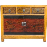 Mongolian Painted Sideboard