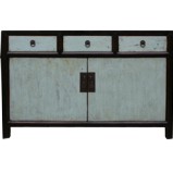 Teal Chinese Sideboard Buffet