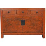 Original Orange Patina Sideboard