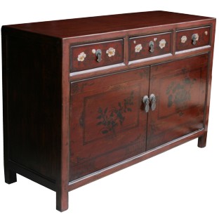 Mongolian Painted Sideboard
