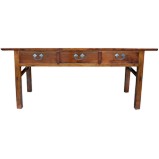 Original Natural Elm Wide Console Table