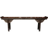 Original Rustic Black Altar Table