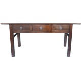 Original Natural Elm Wide Console Table