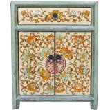 Tibetan Painted Bedside Table