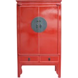 Red Chinese Wedding Cabinet