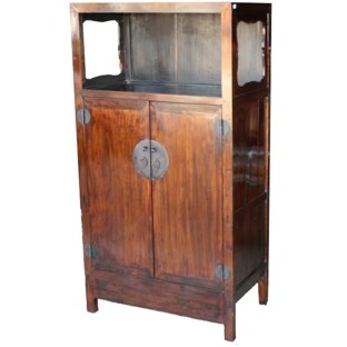 Original Brown Display Cabinet