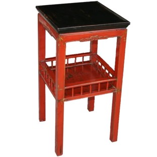 Original Red Vase Table