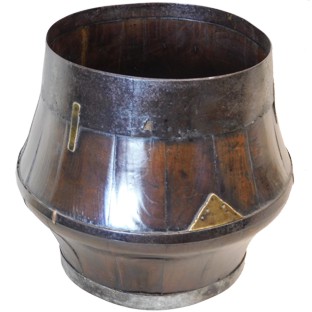 Antique Wood Barrel