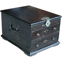 Original Wood Painted Jewellery Box