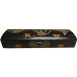 Black Painted Chopstick / Pencil Box
