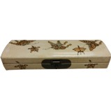 Creamy Painted Chopstick / Pencil Box