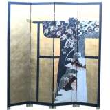 Japanese Kimono With Clothes Rack Screen/Room Divider