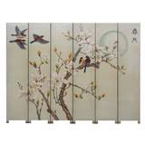 Chinese Room Divider Screen - Moon in Spring