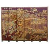 Upper River During Qing Ming Festival  Screen/Room Divider