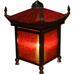 Chinese Imperial Red Decoration Lamp