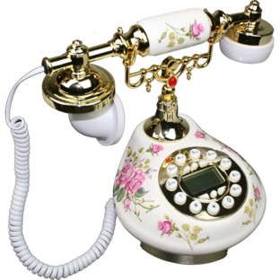 Antique Style Phone (Display only)
