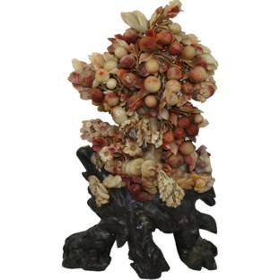 Chinese Flora Decoration Stone