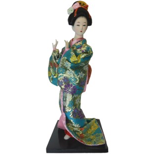 Japanese Kimono Geisha Doll - Dancing Girl