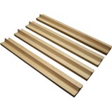Set of 4 Mahjong Wood Rails