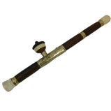 Chinese Opium Pipe with Carving