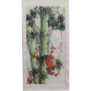 Chinese Painting Scroll - Bamboo