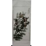 Chinese Painting - Picture of Eight Horses