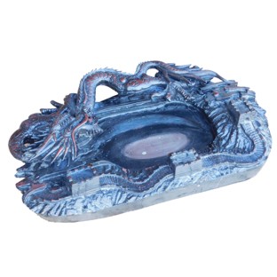 Chinese Inkstone Hand Carving Dragon China Gigantic, Heavy Ink Well
