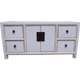 White Low TV Sideboard